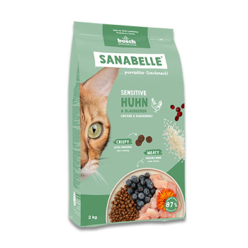 Sanabelle SENSITIVE Huhn & Blaubeeren