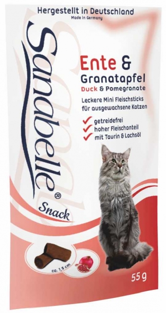 Sanabelle Cat Sticks Ente & Granatapfel
