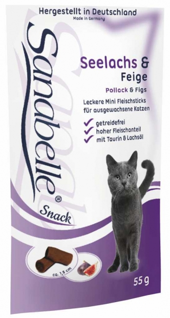 Sanabelle Cat Sticks Seelachs & Feige